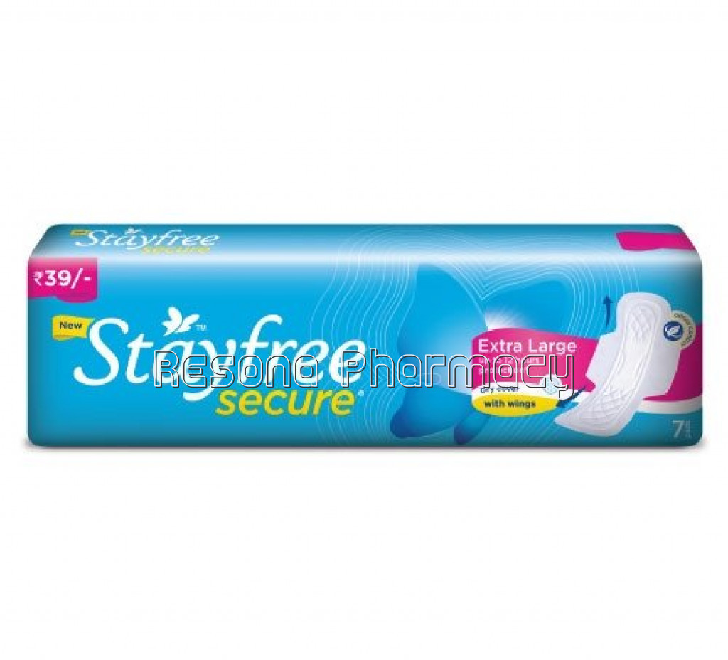 Stayfree Secure Dry Xl 7 Pads