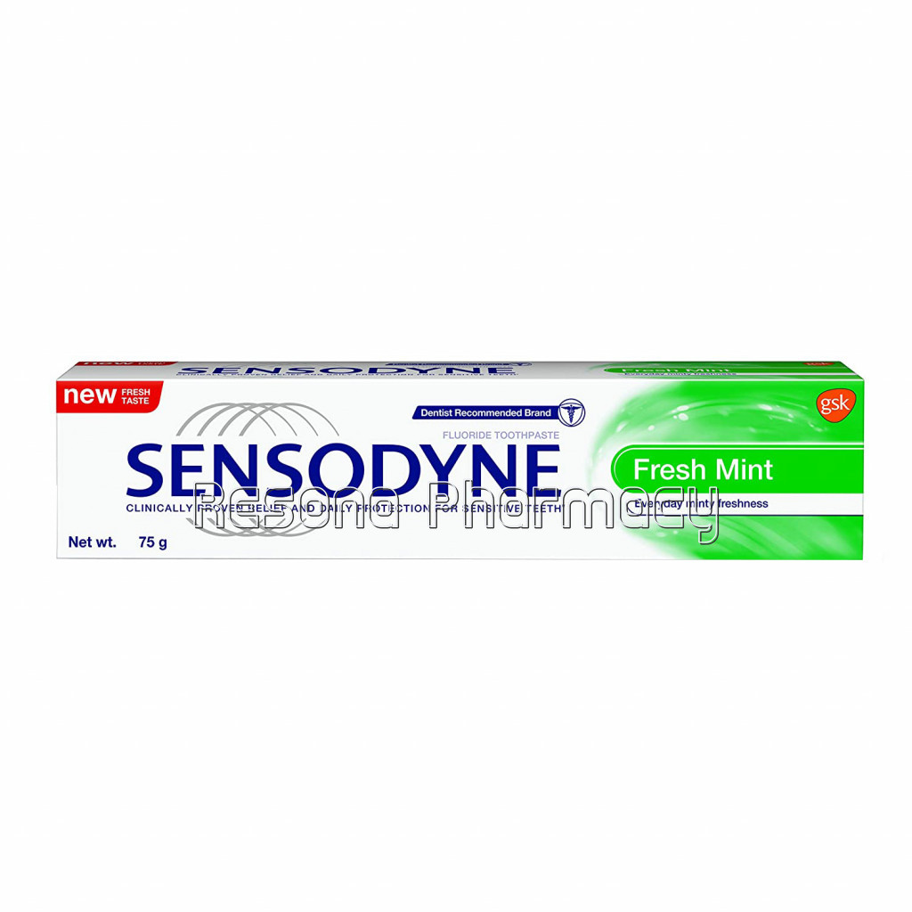 Sensodyne Fresh Mint Toothpaste 70Gm