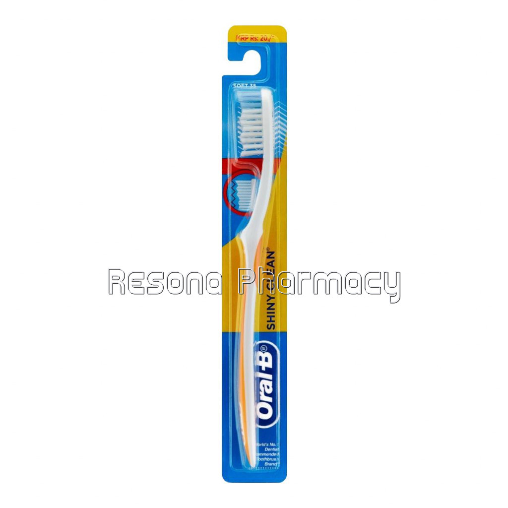 Oral B Shiny Clean Manual Toothbrush