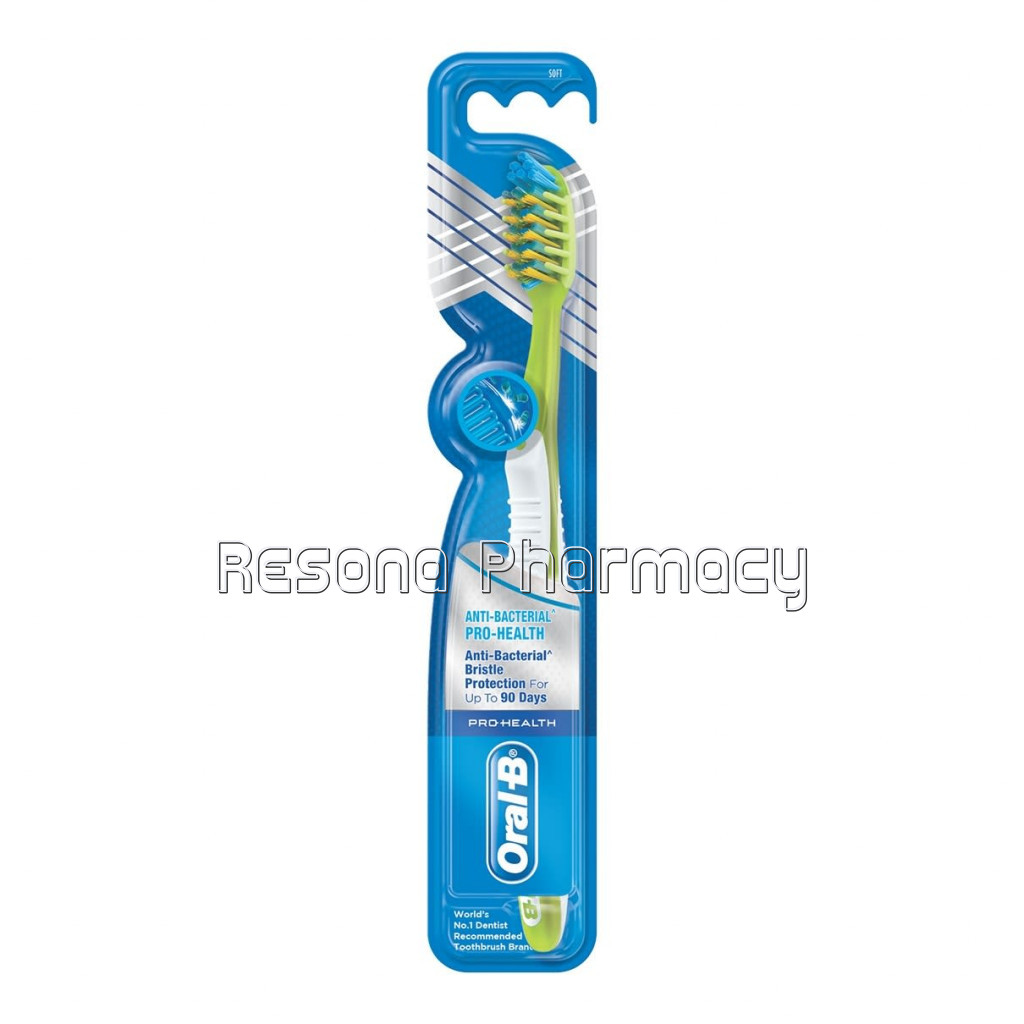 Oral B Prohealth Anti Bacterial Manual Toothbrush