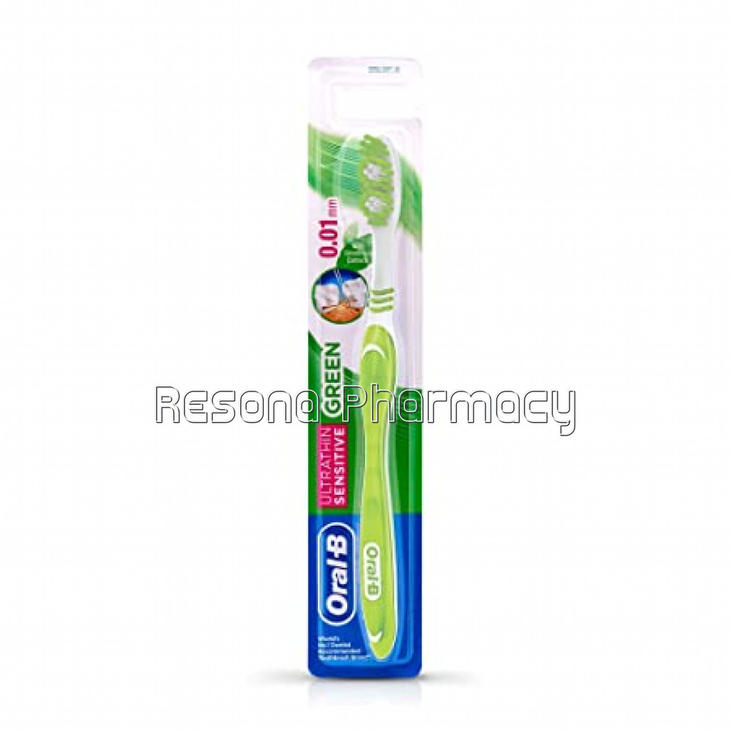 Oral B Ultrathin Sensitive (Green) Manual Toothbrush