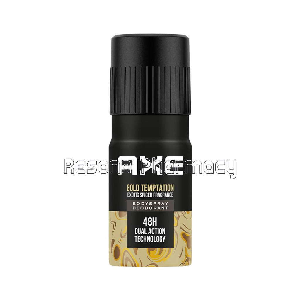 Axe Gold Temptation Long Lasting Deodorant Bodyspray For Men 150 Ml
