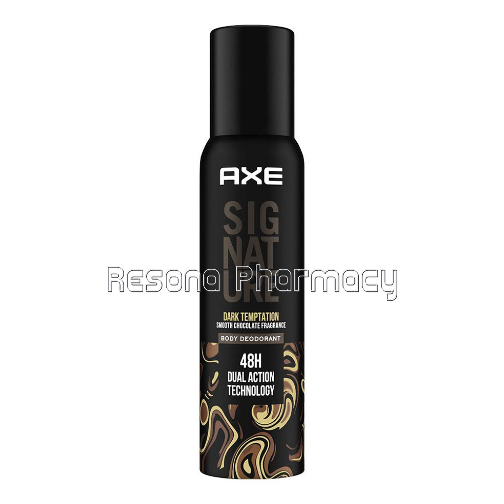 Axe Signature Dark Temptation Long Lasting No Gas Body Deodorant For Men 154 Ml