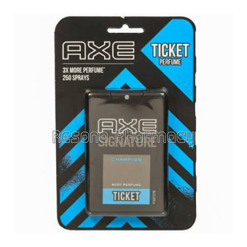 Axe Signature Ticket Champion Long Lasting Pocket Deodorant For Men 17 Ml