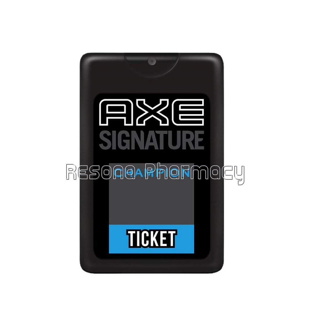 Axe Signature Ticket Mysterious Long Lasting Pocket Deodorant For Men 17 Ml