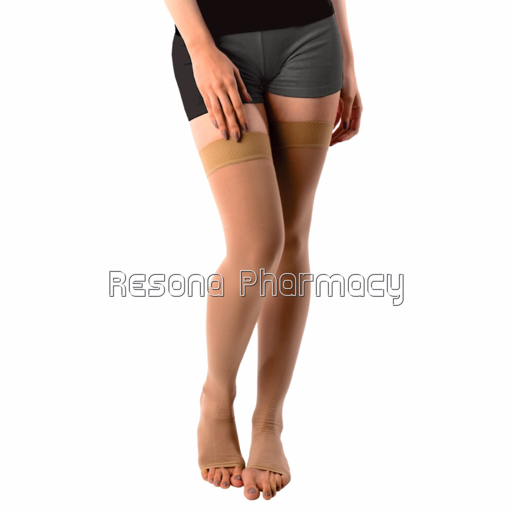 Medical Compression Stockings Thigh Length (23Mm To 32Mm Hg) Class Ii