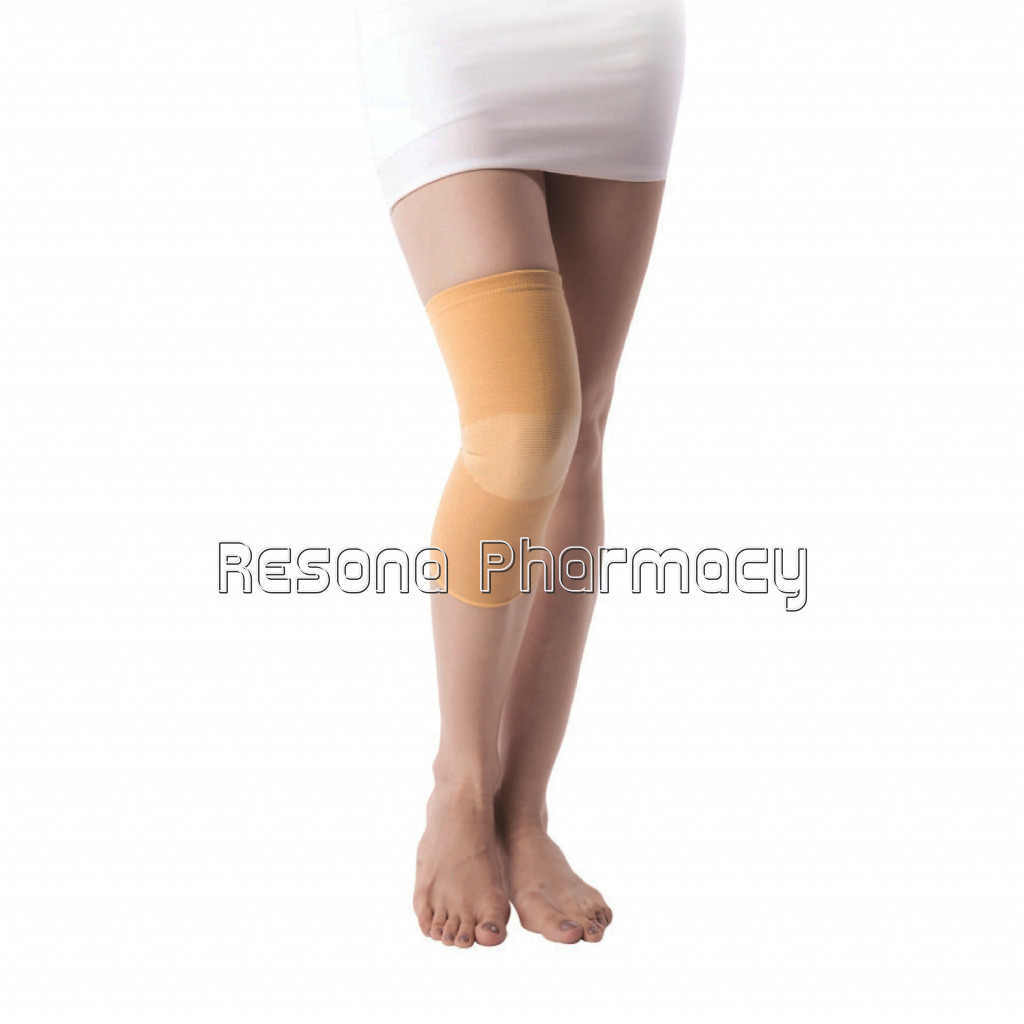 Patella Ribbed Elasticated Knee Cap