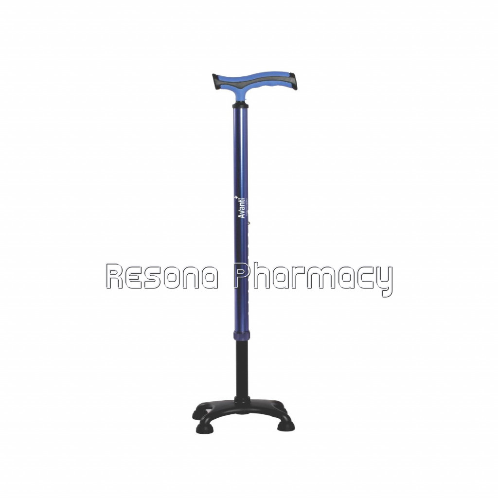 Avanti Plus T Shape Aluminum Quadripod Stick