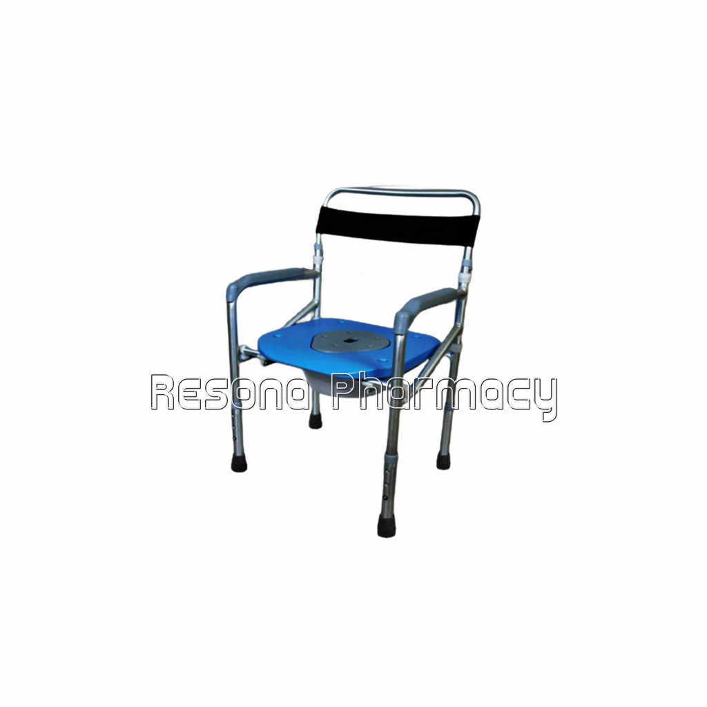 Comfort – Foldable Commode Shower Chair Without Wheels