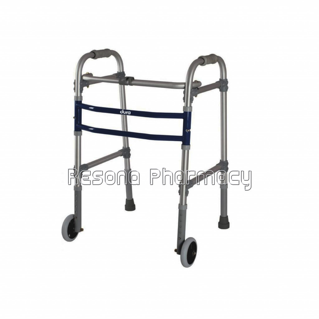 Dura Max Walker With Straight Wheel
