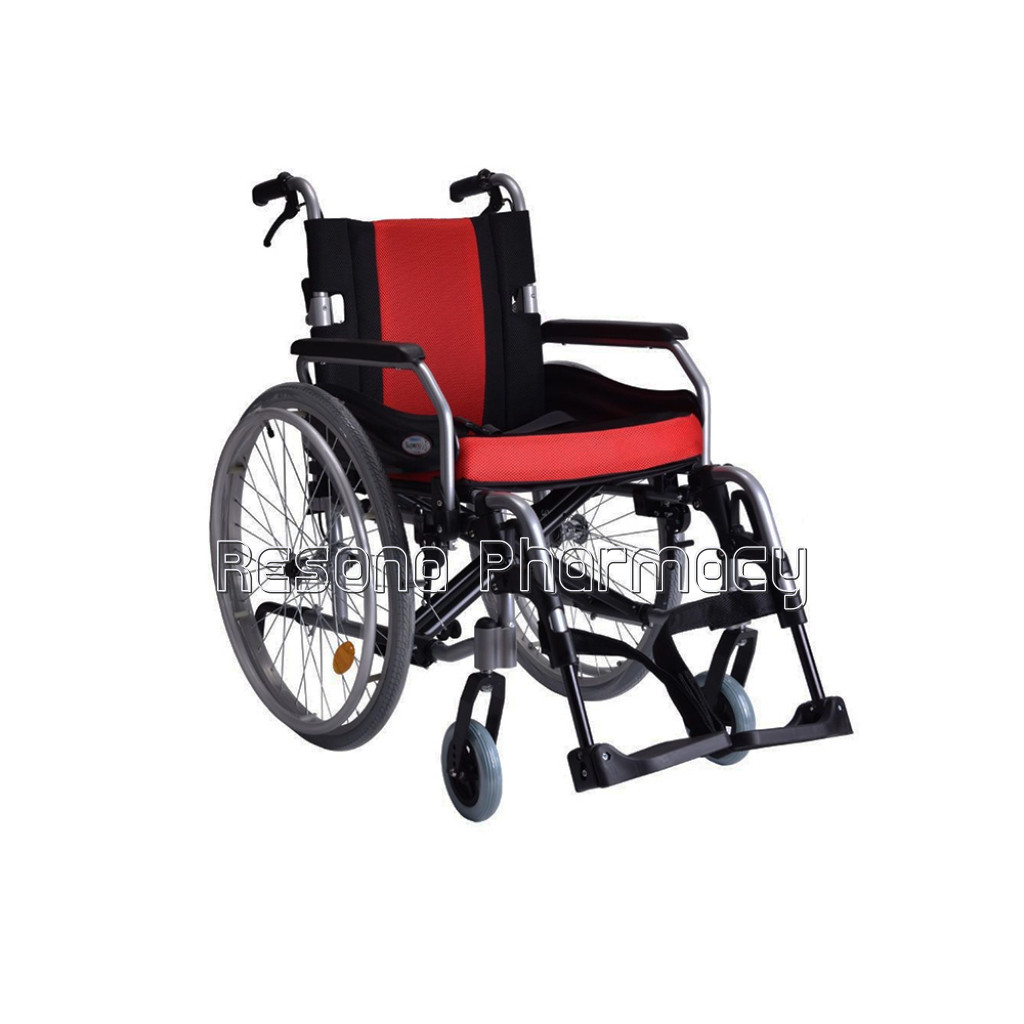 Superio Aluminium Wheelchair With Removable Big Wheels