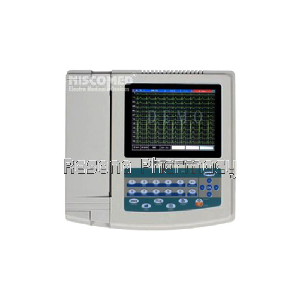 Twelve Channel Ecg Machine (Model Ecg 1200G)