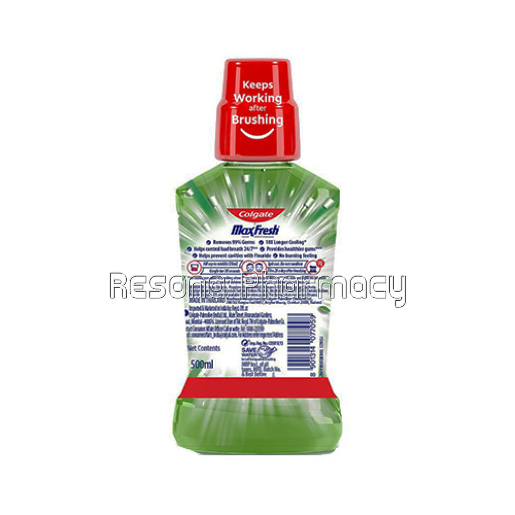 Colgate Plax Mouthwash   500Ml (Fresh Tea)