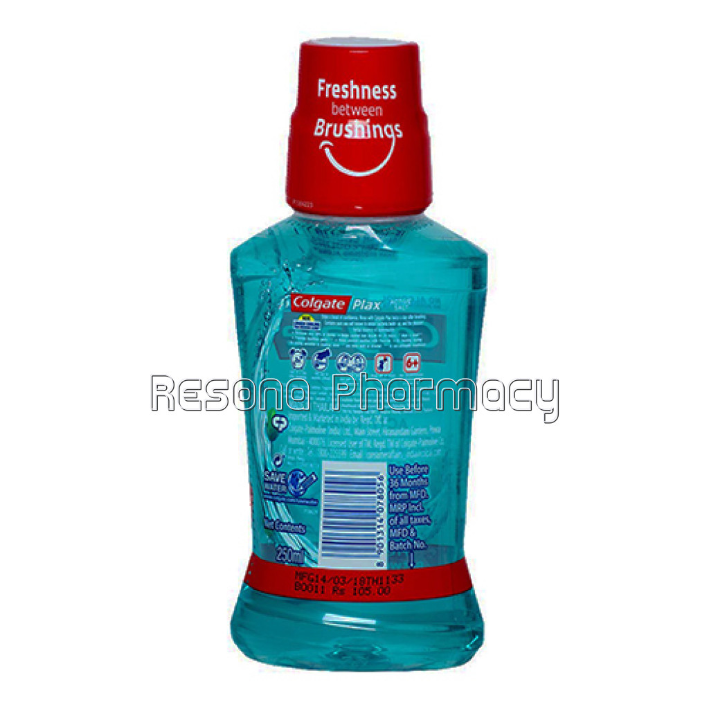 Colgate Plax Mouthwash   250Ml (Active Salt)