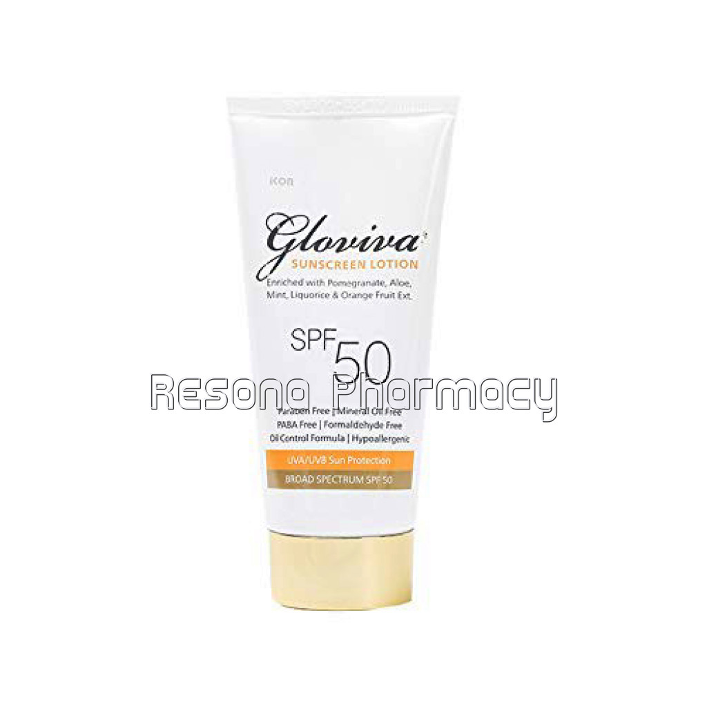 Gloviva Sunscreen Spf 50, 50Ml