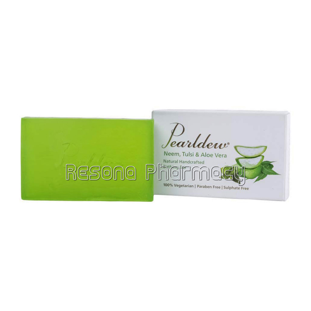 Pearldew Neem Tulsi Aloevera Bathing Bar (100Gms)