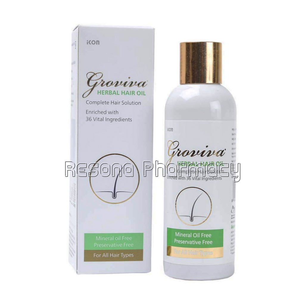 Groviva Herbal Hair Oil (100Ml)