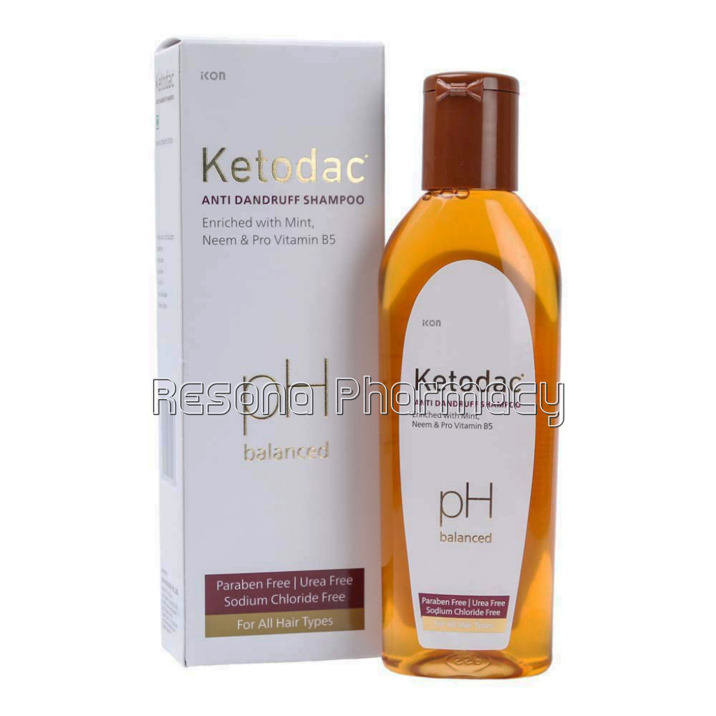 Ketodac Anti Dandruff Shampoo (100Ml)