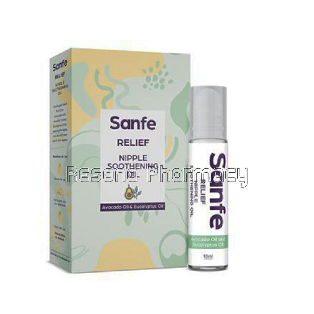 Sanfe Relief Nipple Soothening Roll On   Avocado Oil And Eucalyptus Oil
