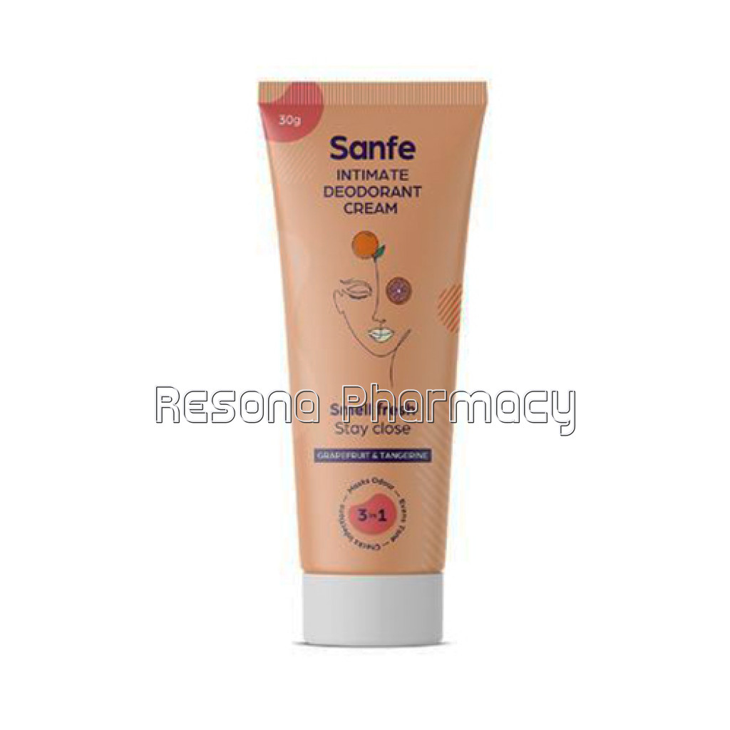 Sanfe Intimate Deodorant Cream   60Gm