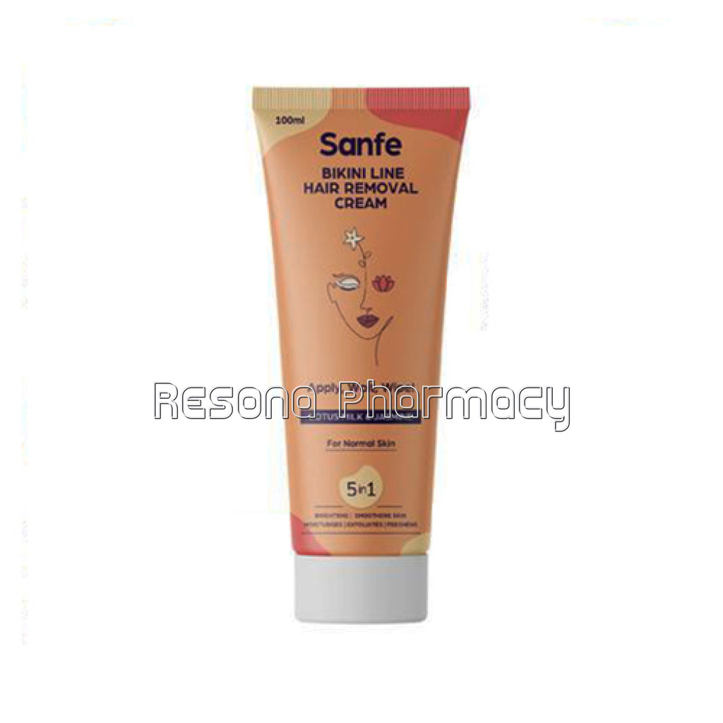 Bikini Line Hair Removal Cream   Lotus Milk and Jasmine For Dry and Flaky Skin (100 Gm)
