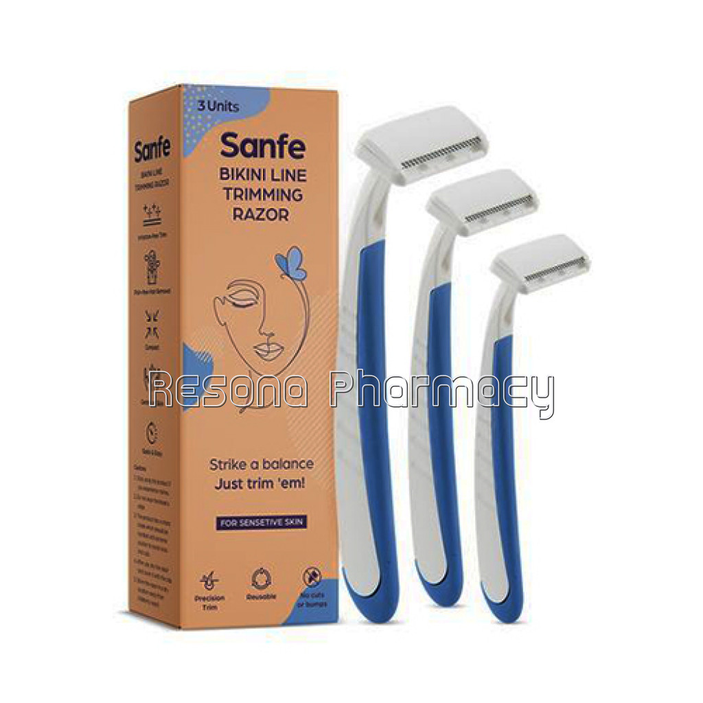 Bikini Line Trimming Razor   Pack Of 3