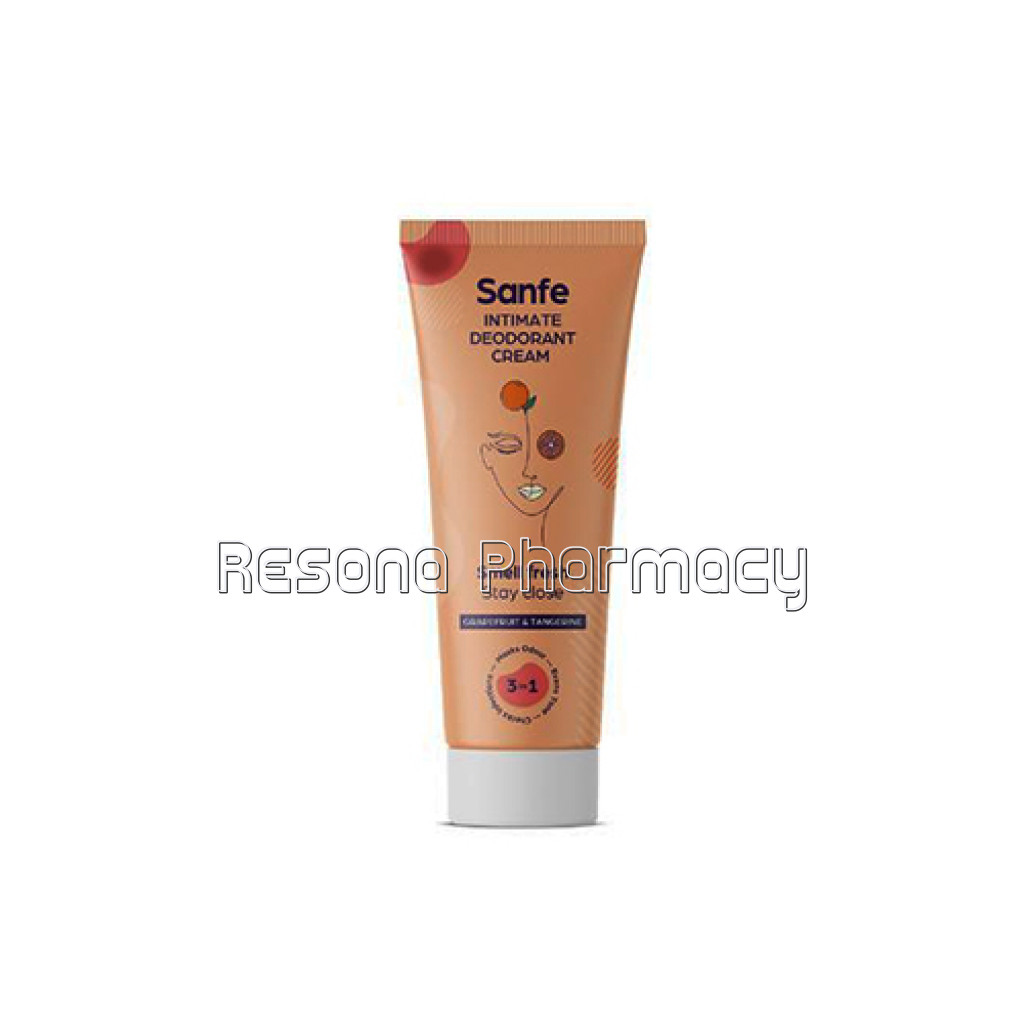 Trial Pack   Sanfe Intimate Deodorant Cream   15Gm