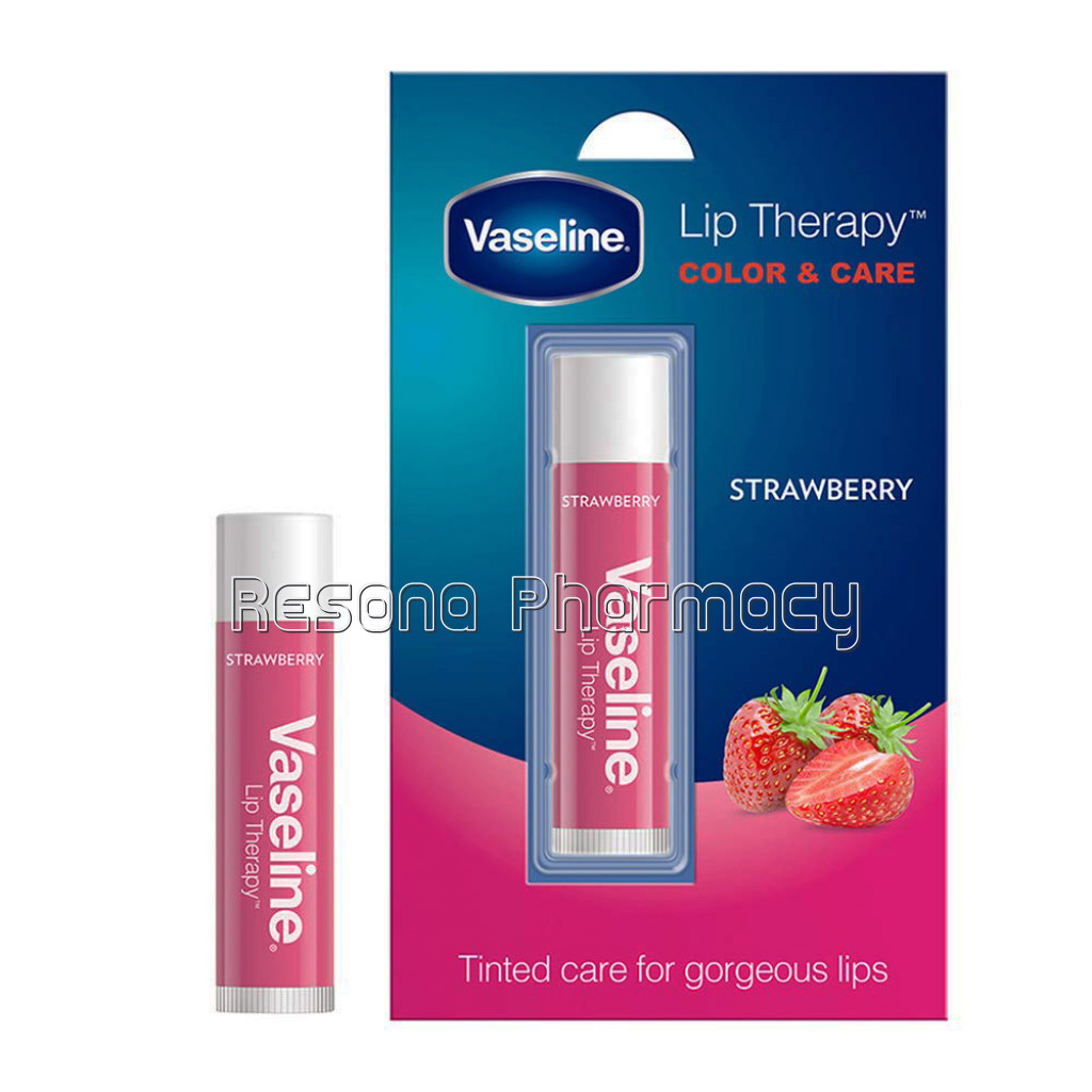 Vaseline Color and Care Strawberry 4.5 Gms