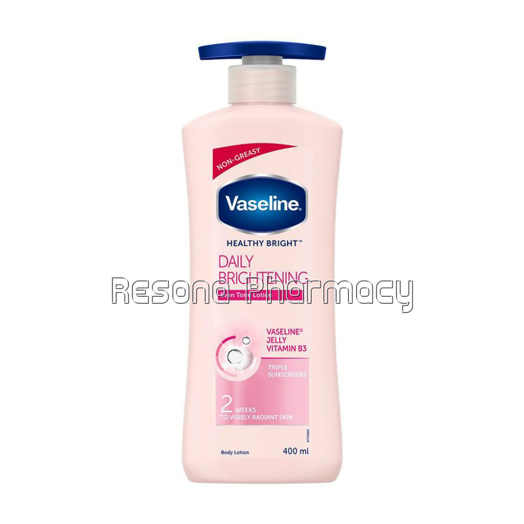 Vaseline Healthy Bright Daily Brightening Body Lotion, 400 Ml