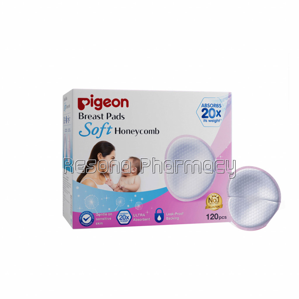 Breast Pads Honeycomb 120 Pcs