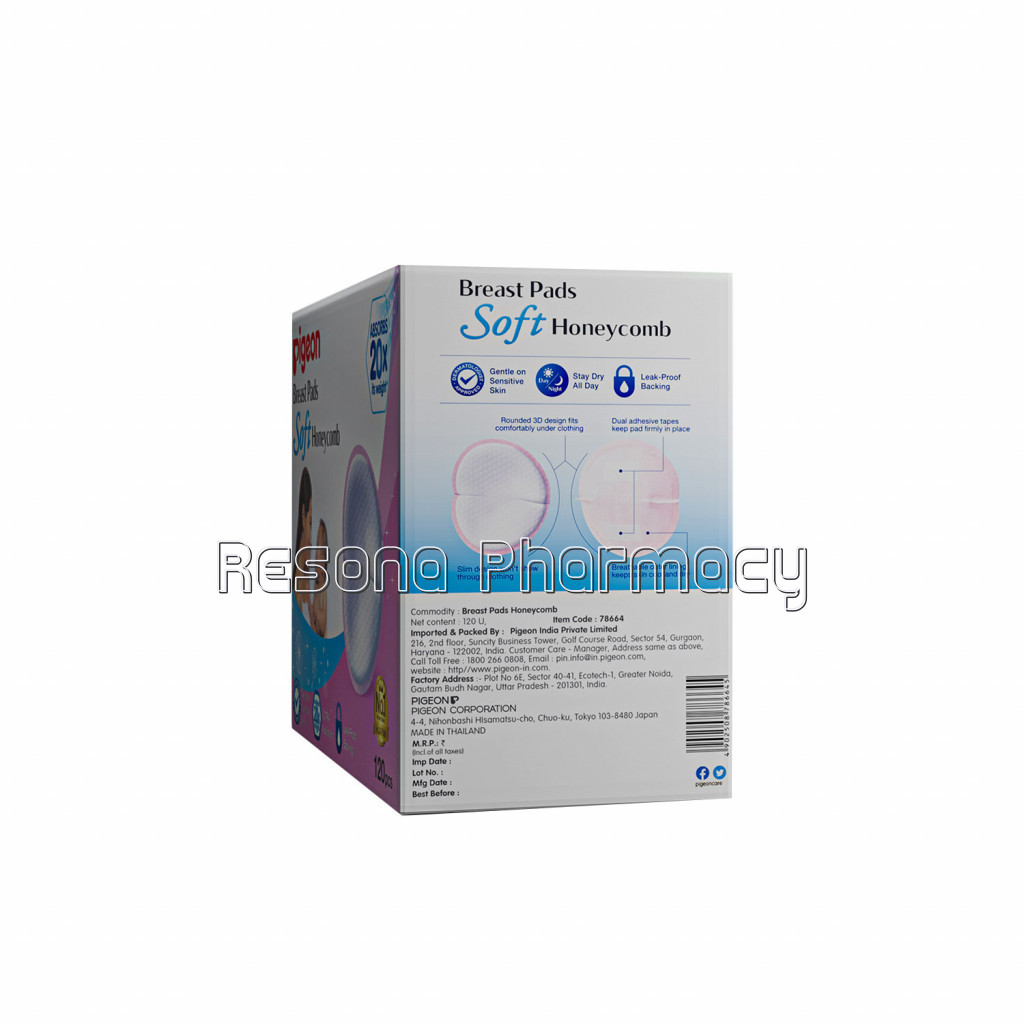 Breast Pads Honeycomb 120 Pcs