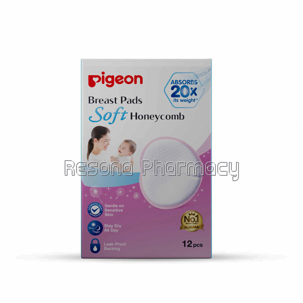Breast Pads Honeycomb 12 Pcs Box