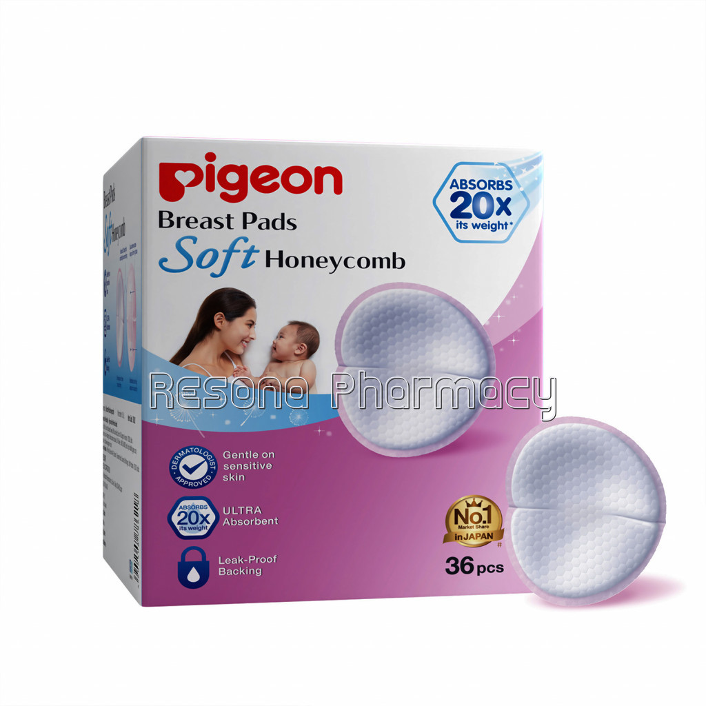 Breast Pads Honeycomb 36 Pcs