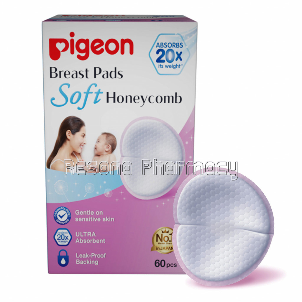 Breast Pads Honeycomb 60 Pcs