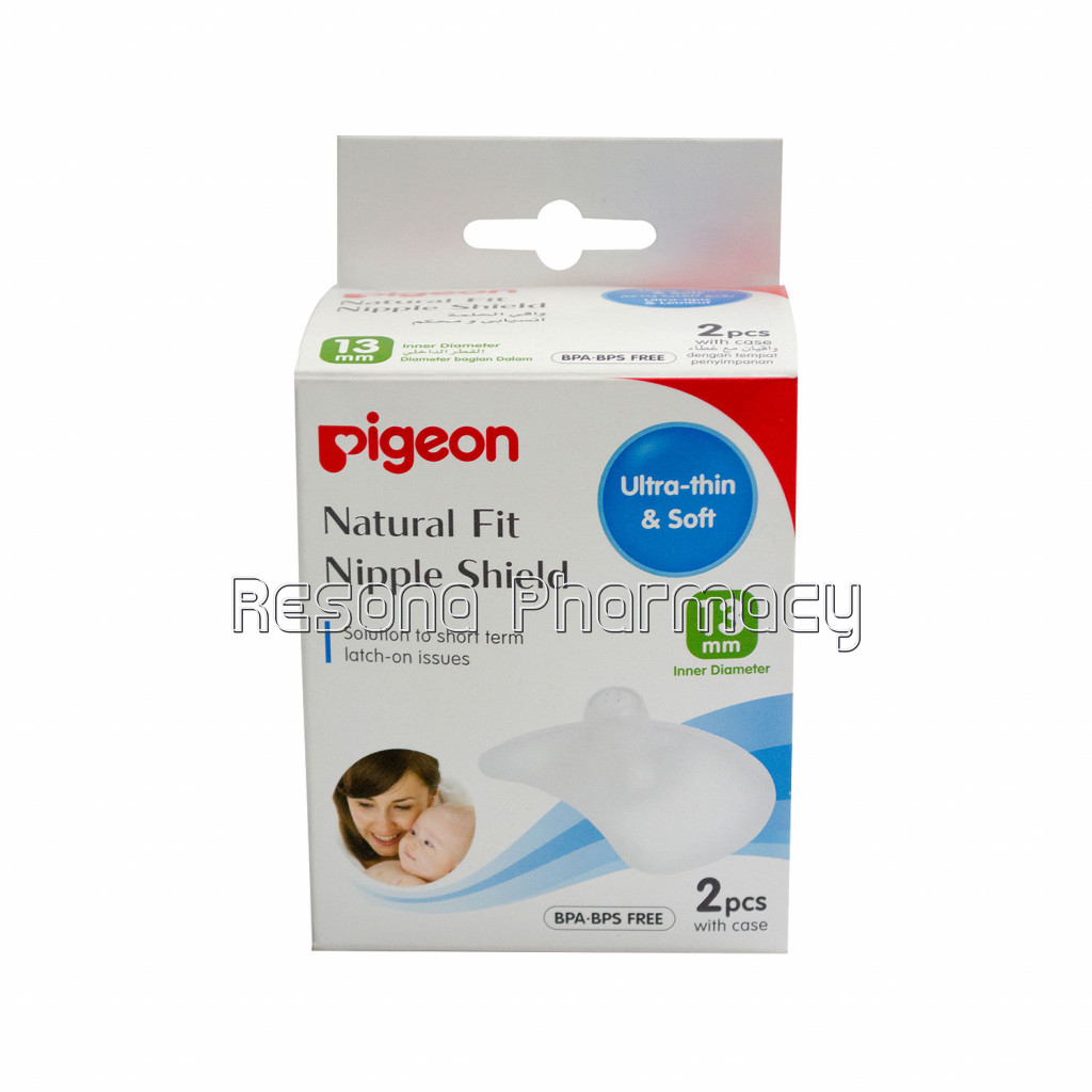 NaNaturalFit Silicone Nipple Shield L (13Mm) 2Pc