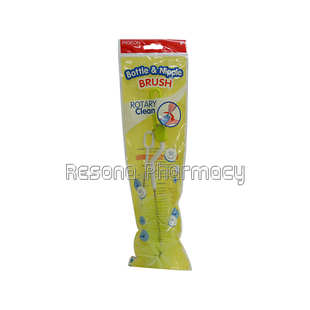 Nylon Brush For Bottle and Nipple Y Green