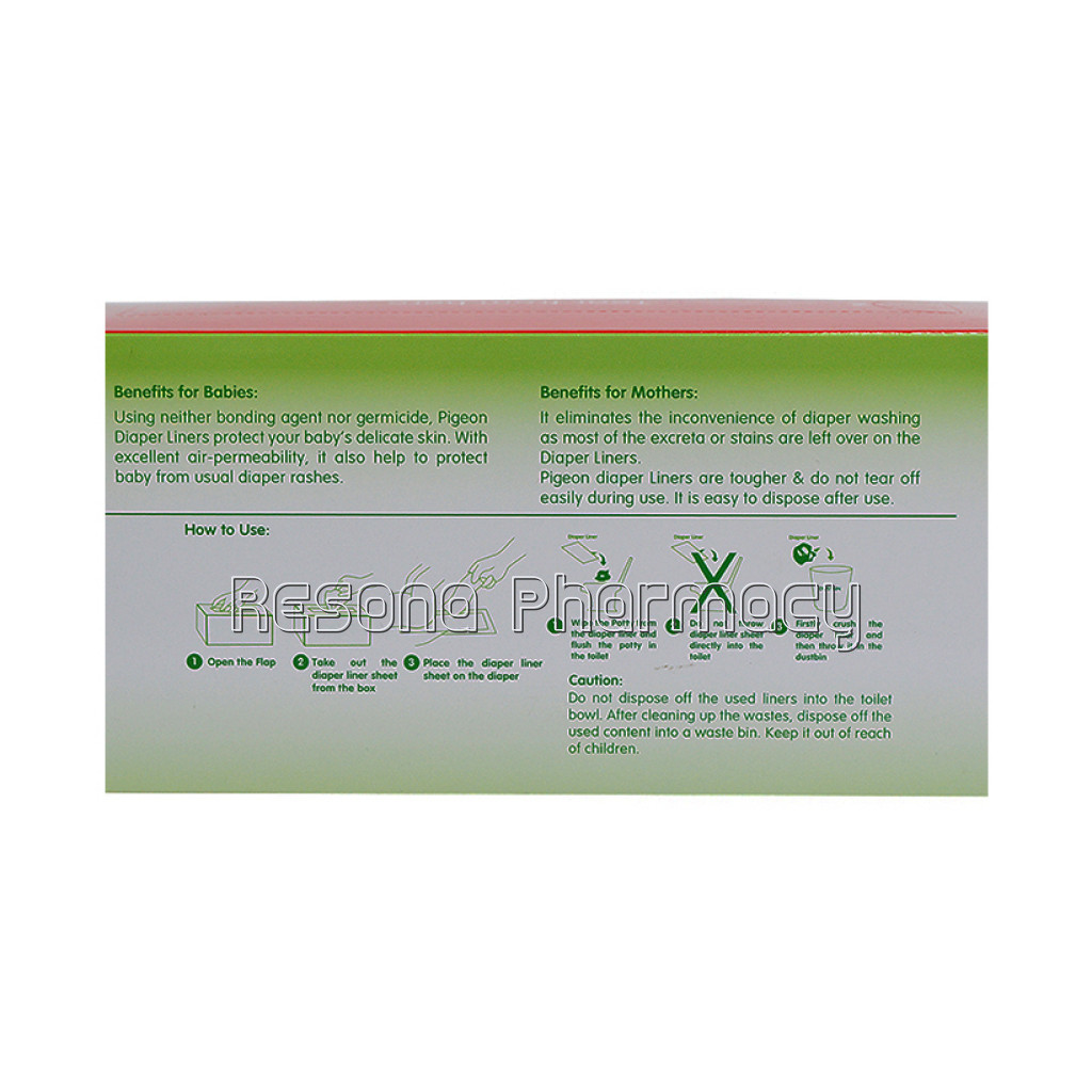 Diaper Liner 25 Sheets