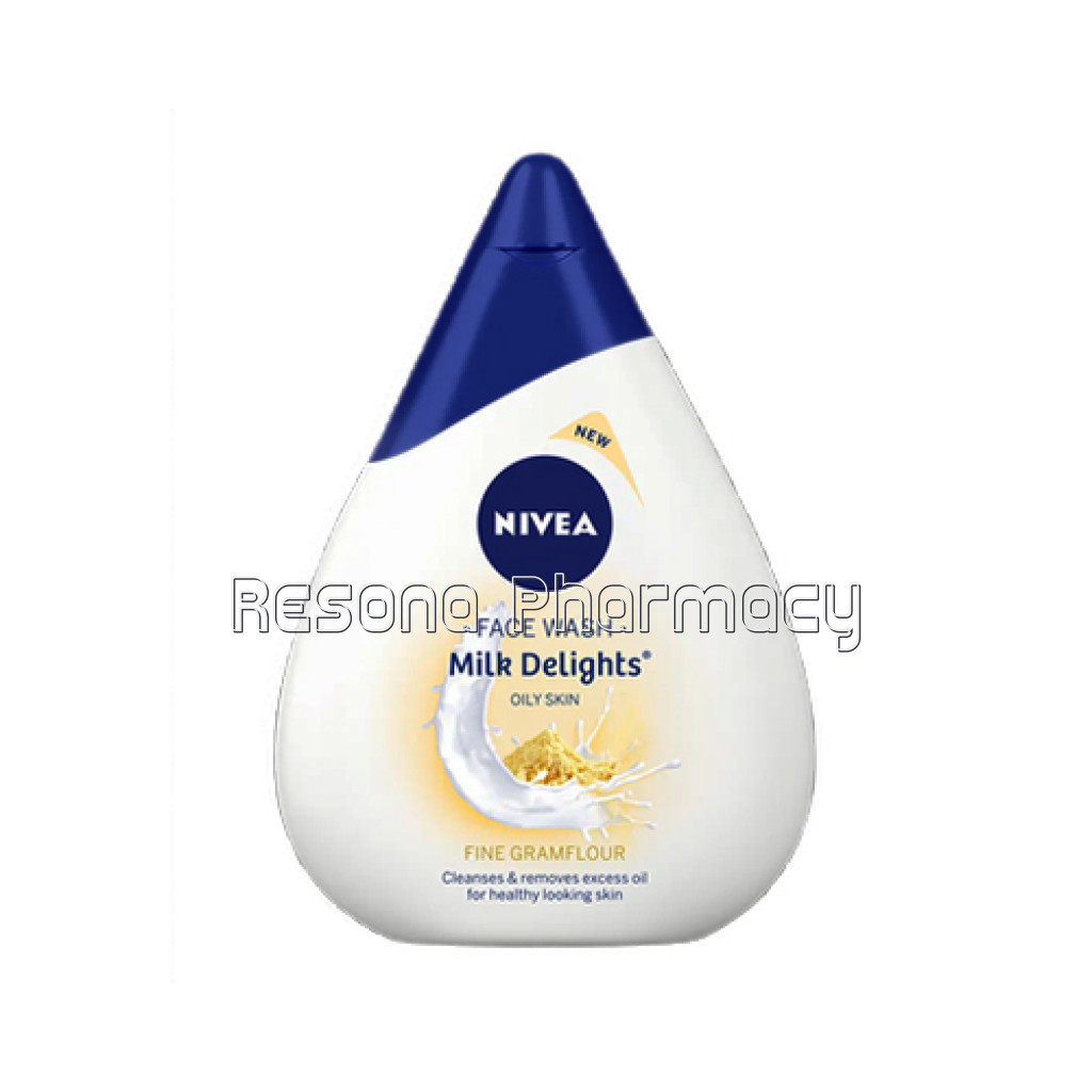 Nivea Milk Delights Face Wash With Fine Gramflour 100 Ml
