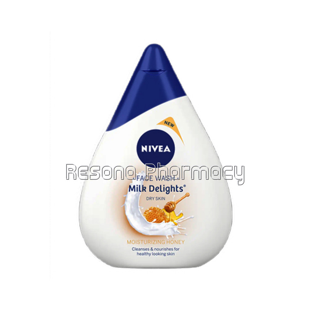 Nivea Milk Delights Face Wash With Moisturizing Honey 100 Ml
