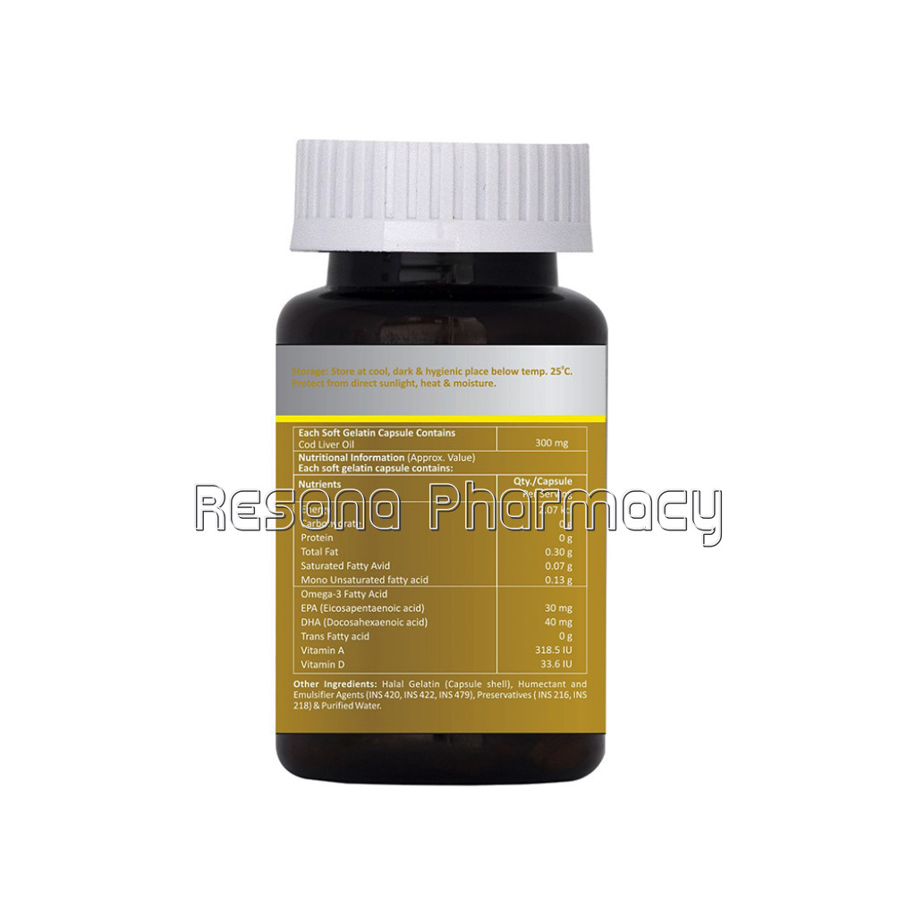 Cod Liver Oil   120 Count