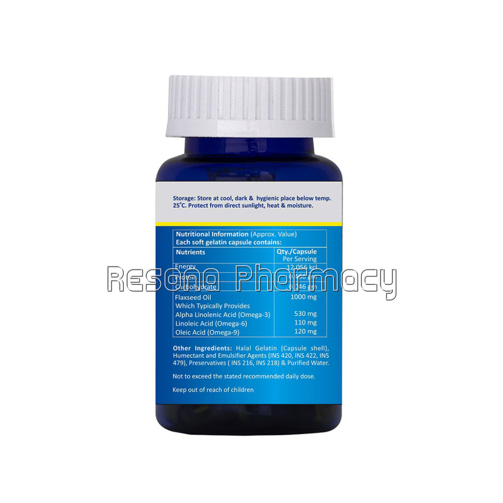 Flaxseed Oil   60 Count