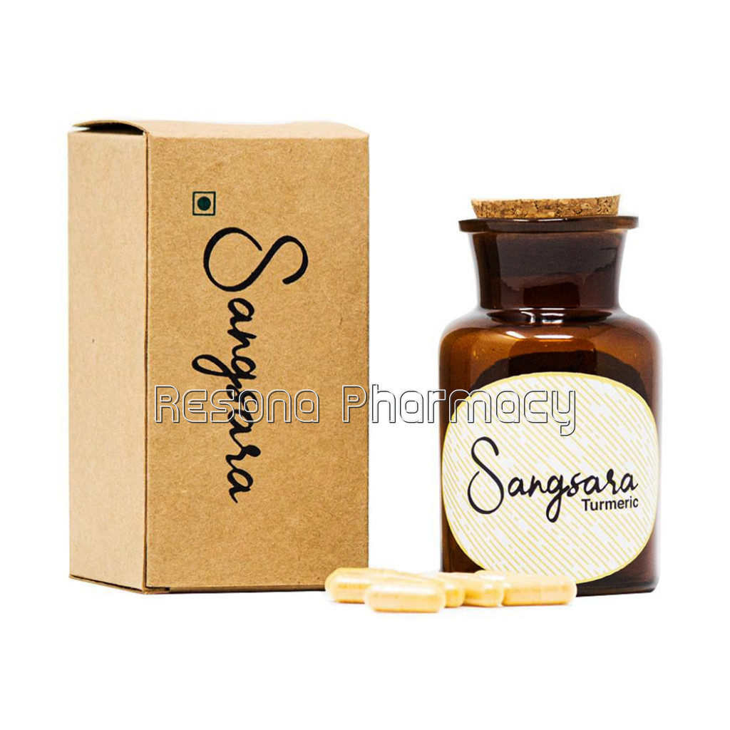 Sangsara Turmeric Capsules   60 Count