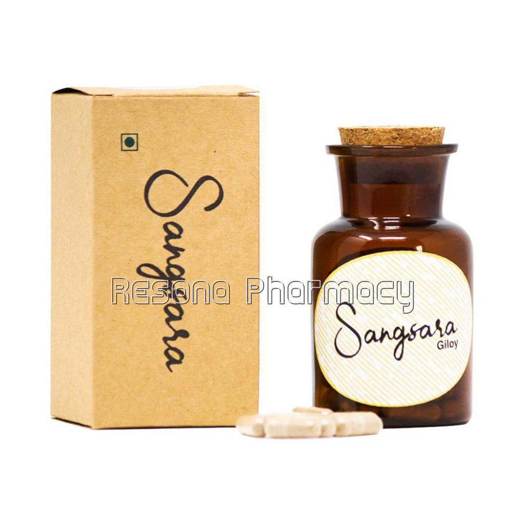 Sangsara Giloy Capsules   60 Count