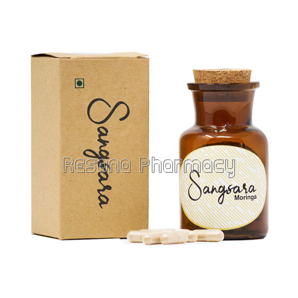 Sangsara Moringa Capsules   60 Count