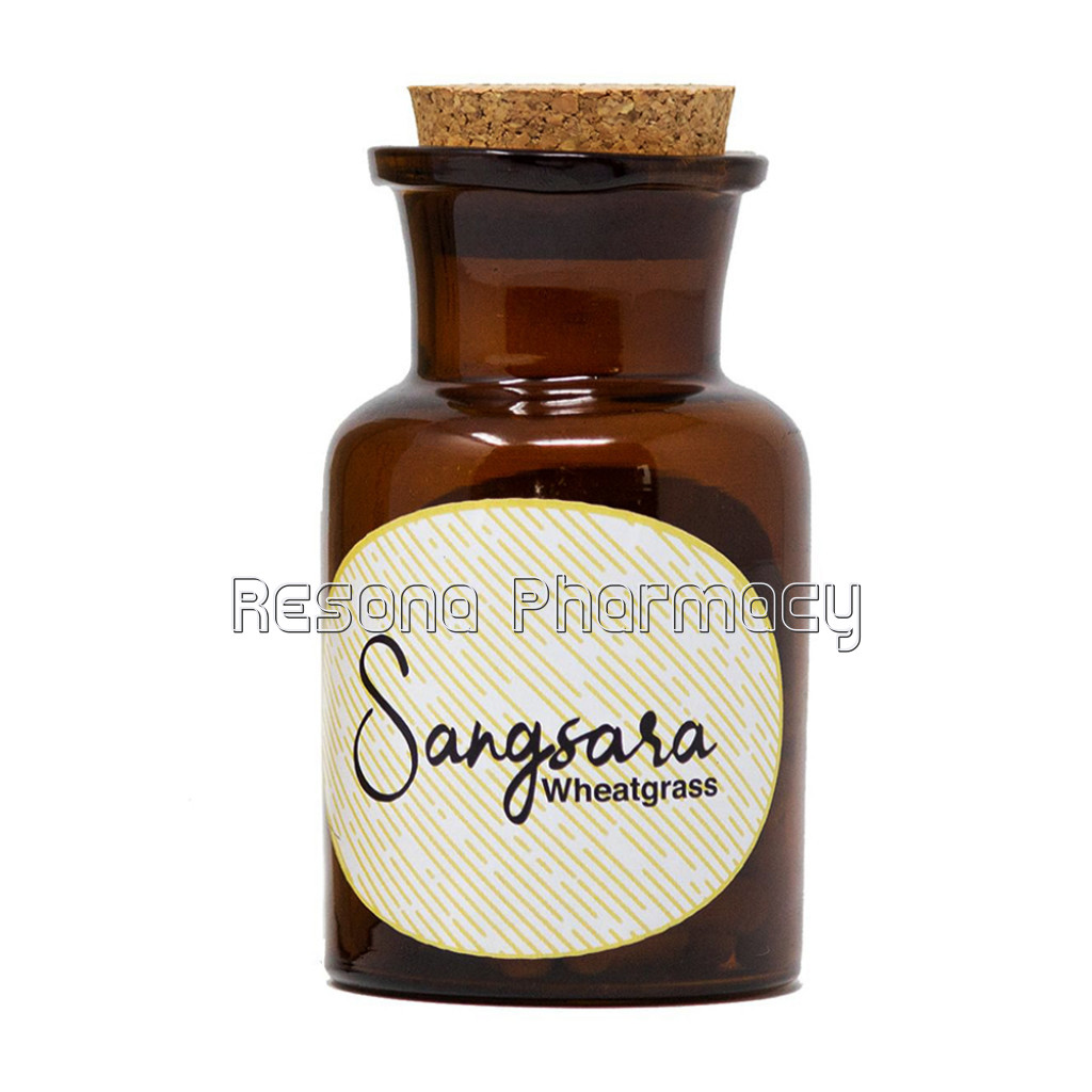 Sangsara Wheatgrass Capsules   60 Count