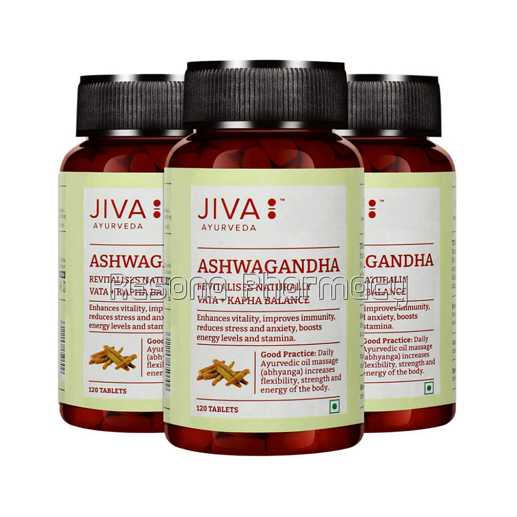 Ashwagandha 120 Tablets (Pack Of 3)