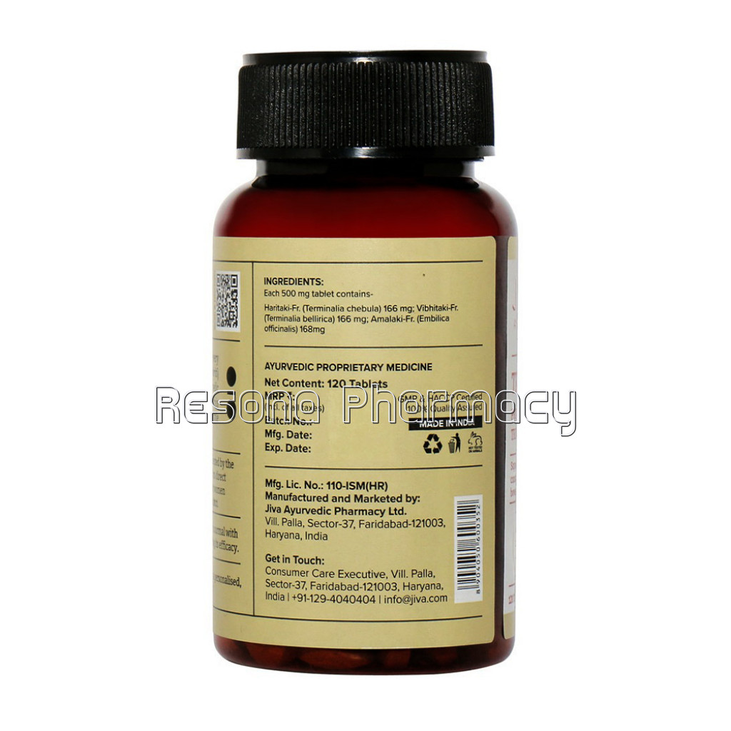 Jiva Ayurveda Triphala Tablets