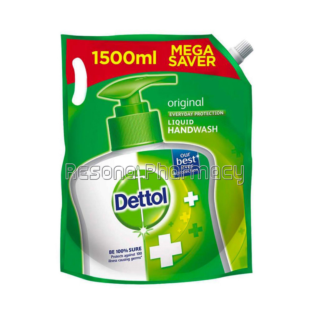 Dettol Original Germ Protection Handwash Liquid Soap Refill, 1500Ml