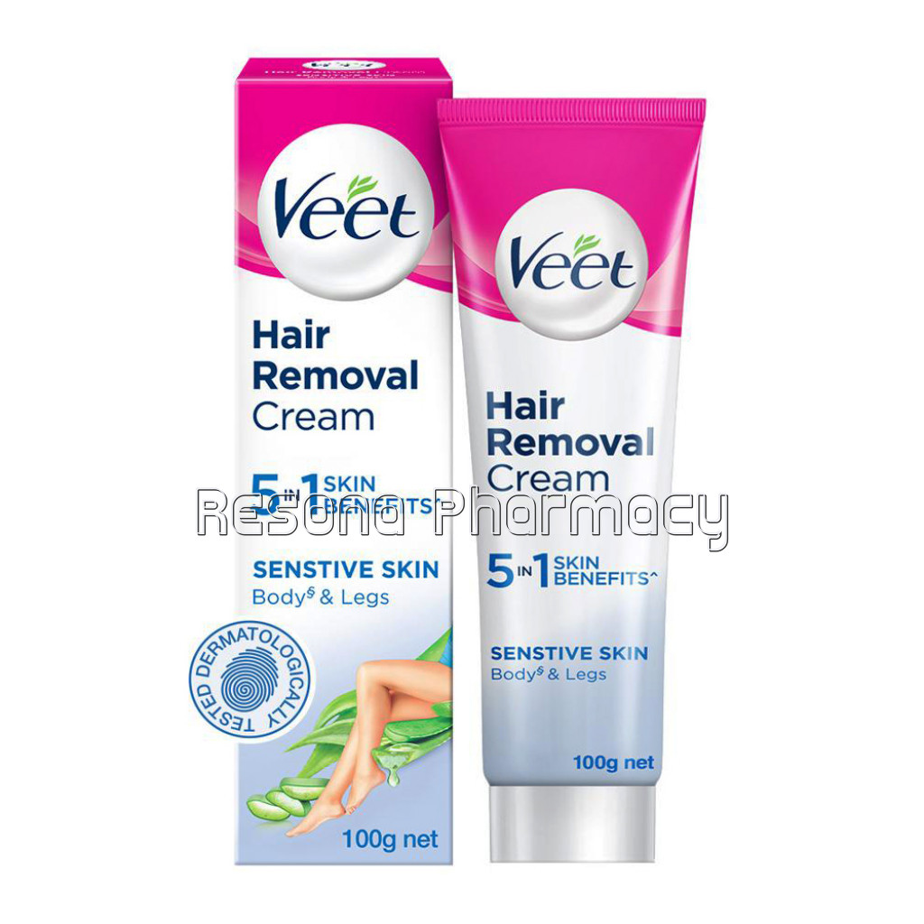 Veet Silk and Fresh Hair Removal Cream, Sensitive Skin   100 Gm