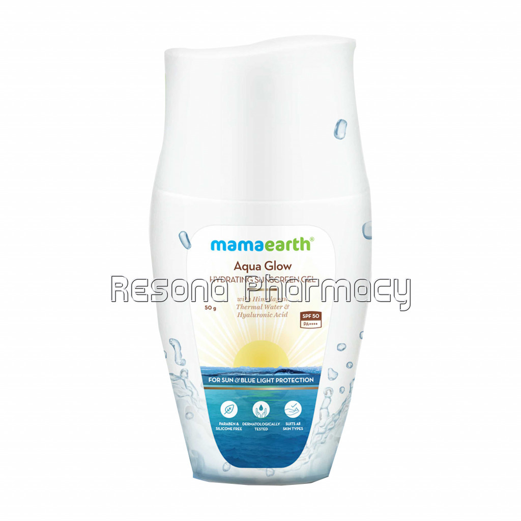 Aqua Glow Hydrating Sunscreen Gel With Himalayan Thermal Water And Hyaluronic Acid – 50 Gm